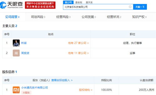 小米全資控股公司經(jīng)營范圍拓寬，基礎(chǔ)軟件服務(wù)或成布局醫(yī)療領(lǐng)域新支點(diǎn)